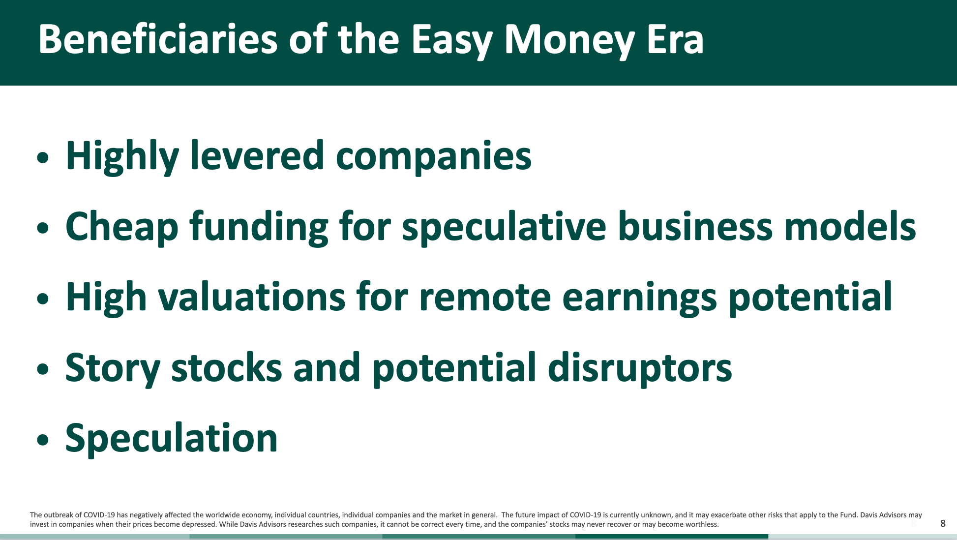 The Easy Money Era – Who Was Helped